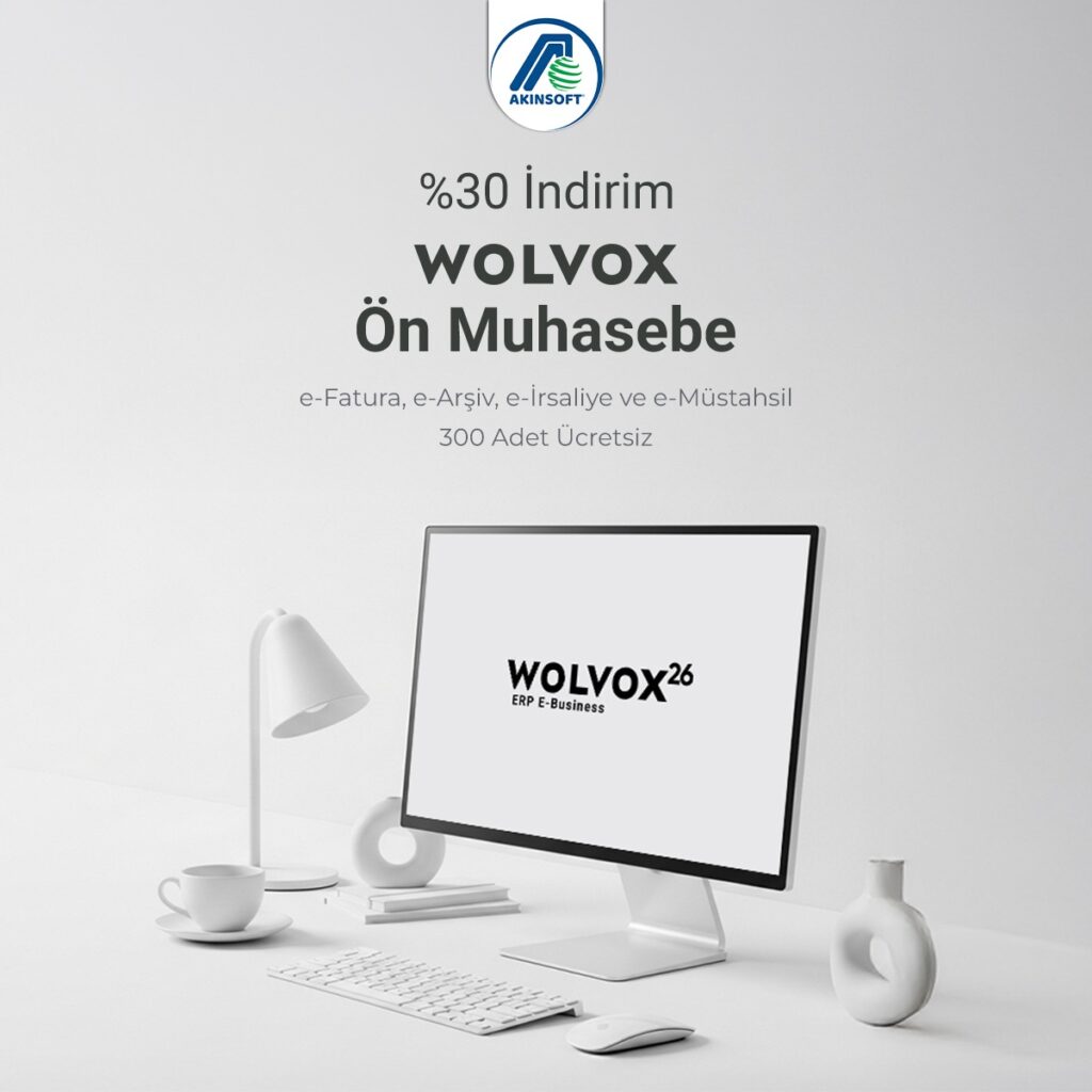 Wolvox Ön Muhasebe %30 indirim
